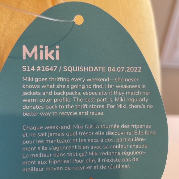 NWT 14” Miki the Pineapple 🍍🧋 Boba Tea Drink Squishmallow - Picture 6 of 6